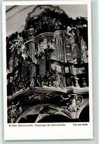 St. Peter Seminarkirche Hauptorgel