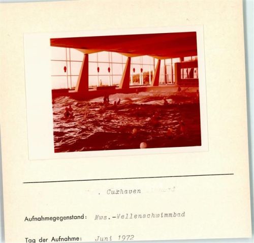 Duhnen Foto montiert auf Karton