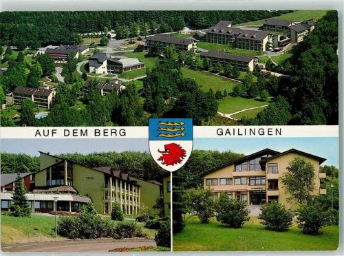 Gailingen Fliegeraufnahme Kliniken auf dem Berg