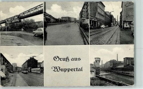 Wuppertal Schwebebahn Strassenbahn