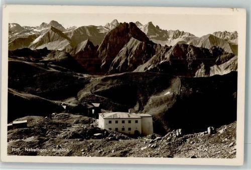 Edmund Probst Haus Nebelhorn-Ausblick Bergstation Hüttenstempel