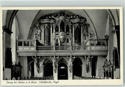 W3470 Höxter Schlosskirche Kirchenorgel