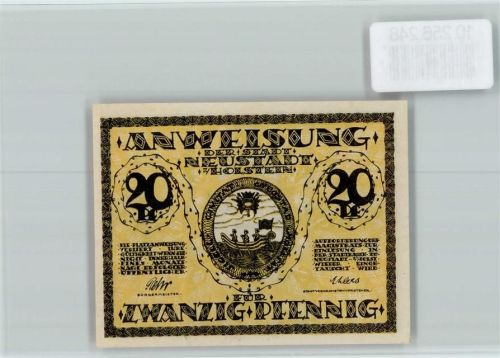 Neustadt Notgeld Boot Fassade