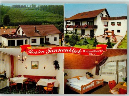 Burgwallbach Pension Tannenblick