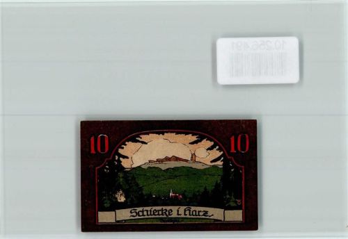 Schierke Notgeld 10 Pfennig Goethes Faust