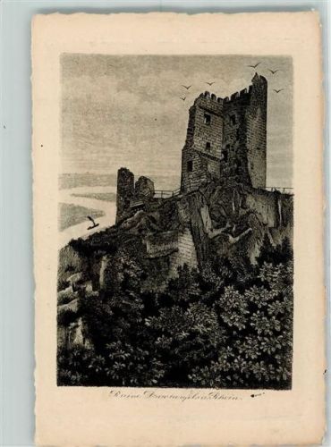 Drachenfels Radierung
