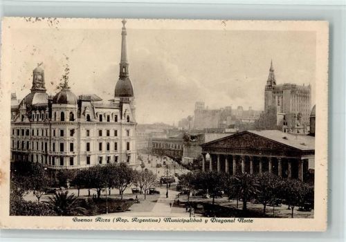Buenos Aires Municipalidad y Diagonal Norte