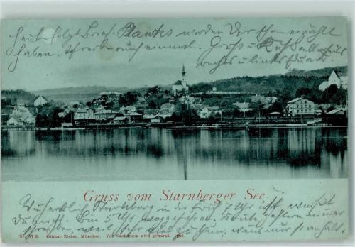 Starnberg 1899 Starnberger See