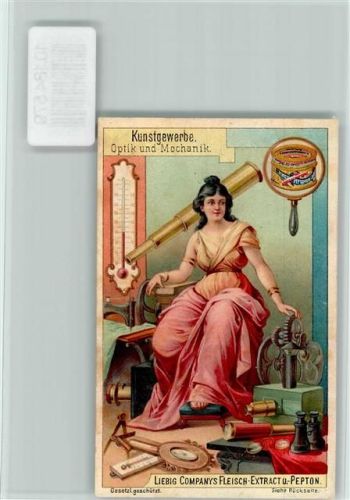 Kunstgewerbe, Optik und Mechanik, Sammelbild Liebig