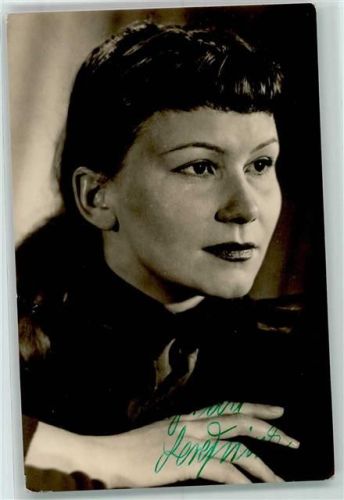 Lore Frisch Originalautogramm