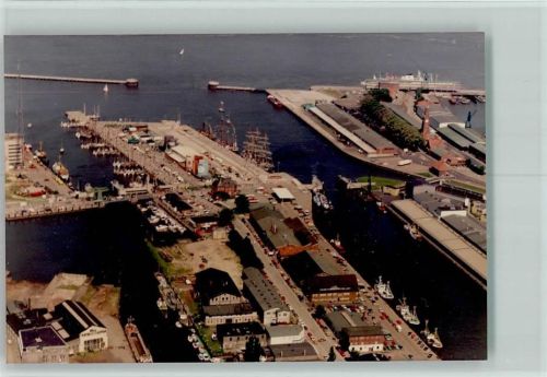 Cuxhaven Fliegeraufnahme Alter Hafen