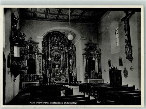 Kipfenberg Kath.Pfarrkirche Altar Beichtstuhl