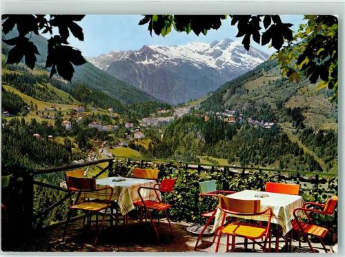 Gamskar Radhausberg gesehen von der Terrasse des Cafe Gamskar