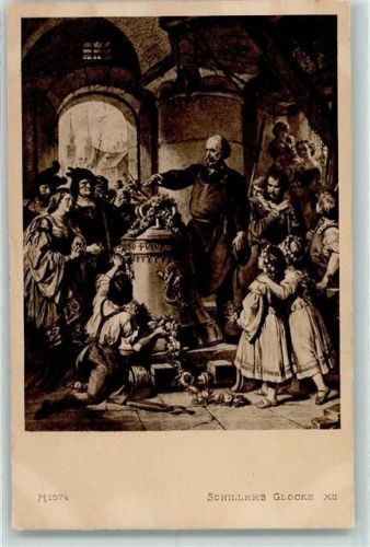 Ackermanns Kunstverlag Schiller Galerie Schillers Glocke XIII