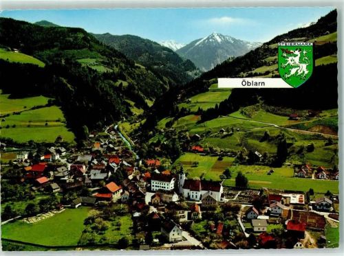 Öblarn Fliegeraufnahme mit Dornkarspitze