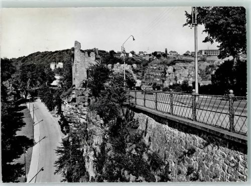 Luxembourg Dent creuse dernier vestige des anciennes fortifications