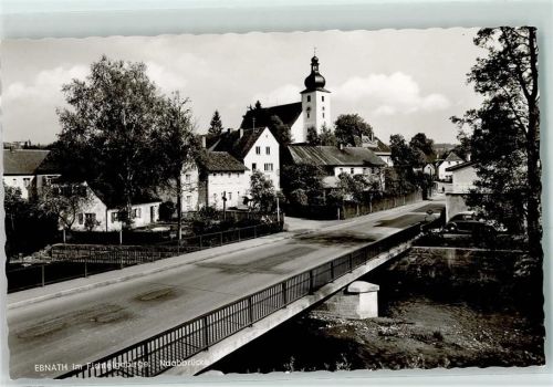 Ebnath Rückseite mit Abschürfungen und Kleberesten Naabbrücke