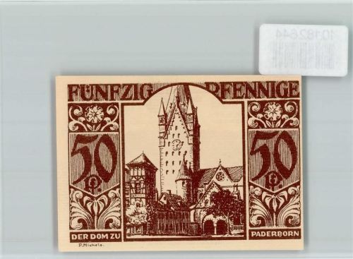 Paderborn Notgeld Dom