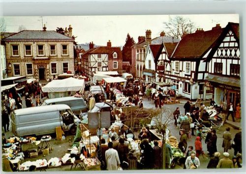 Leominster Market Place Marktszene