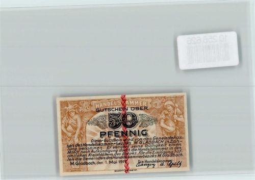 Mönchengladbach Notgeld 50 Pfennig