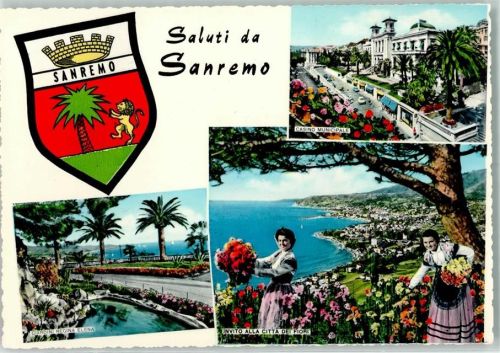San Remo Casino Municipale Giardini Regina Elena Invito alla Citta dei Fiori