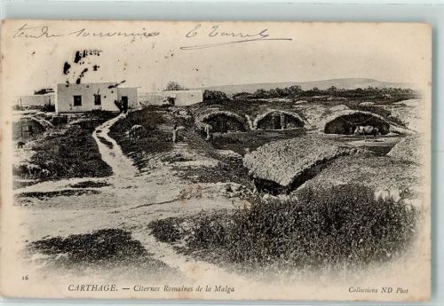 Karthago 1906 Citernes Romaines de la Malga AK