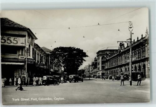 Colombo 1934 York Street - Ceylon