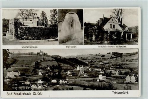 Bad Schallerbach 1930 Badehaus Quellentempel