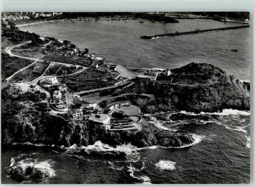 San feliu de Guixols Schwimmbad Port Salvi Fliegeraufnahme