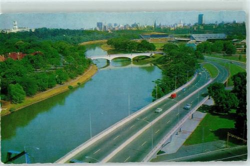 Melbourne The River Yarra and South Eastern Freeway