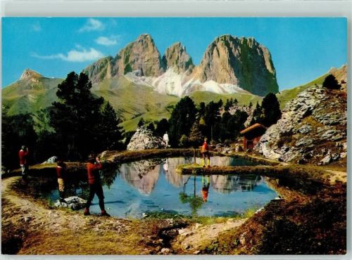 Dolomiten Gruppo del Sassolungo Langkofelgruppe