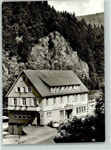 Schwarzenberg Gasthaus Zum Löwen VW Käfer