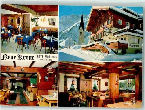 Mittelberg Cafe Gasthaus Neue Krone