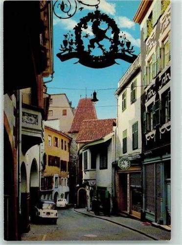 Meran Via L. da Vinci L. da Vincistraße Postgasse