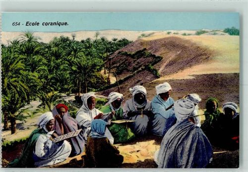 1919 Ecole coranique , Lehnert & Landrock Tunis Nr. 654