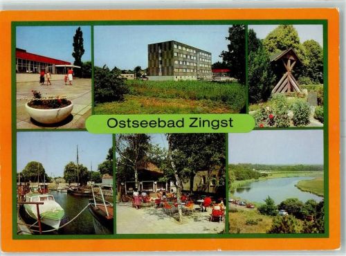 Zingst FDGB Erholungsheim Claus Störtebeker Glockenturm Hafen Am Perowstrom
