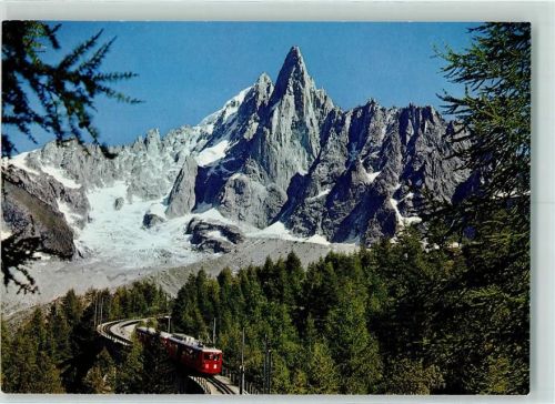 Chamonix-Mont-Blanc Le train du Montenvers