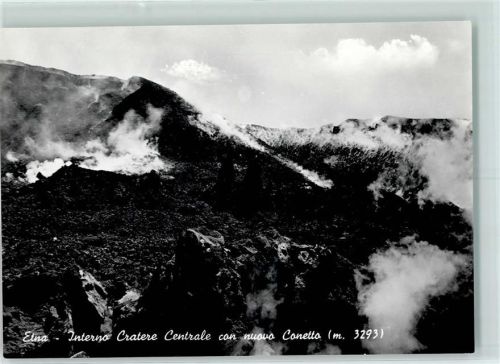 Catania Etna Interno Cratere Centrale con nuovo Conetto