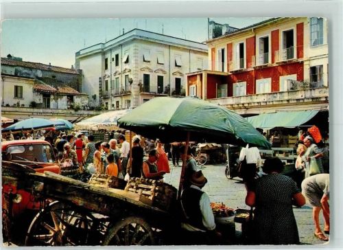 81043 Capua - Piazza Mercato Marktplatz Marktszene