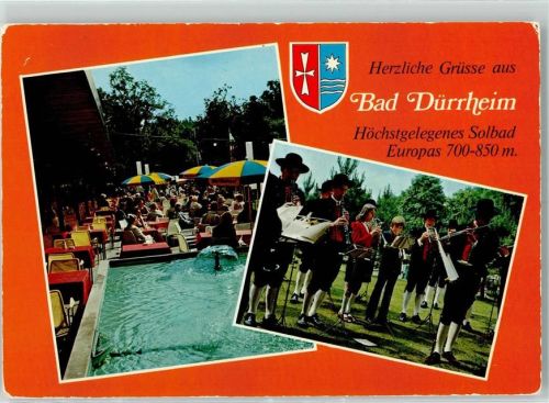 Bad Dürrheim Ortsansicht Musikgruppe