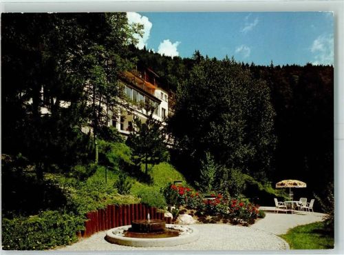 Beuron Haus Maria Trost Springbrunnen