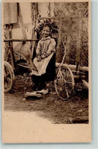 1900 Bauernmädchen AK