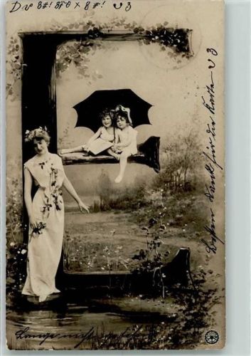 1904 Jugendstil AK