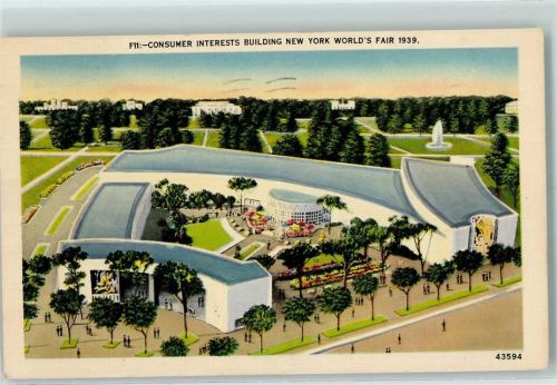 New York City 1939 Consumer Interests Buiding New York Worlds Fair 1939