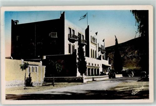 Bou-Saada 1951 Hotel Transatlantique AK