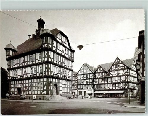 Melsungen Am Markt Fachwerk-Rathaus