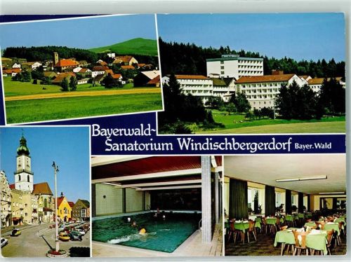 Windischbergerdorf Bayerwald-Sanatorium SChwimmbad