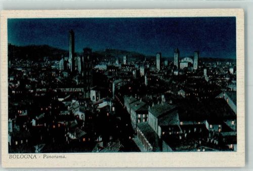 Bologna 1930 Mondschein - Panorama