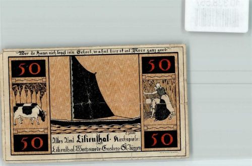 Lilienthal 50 Pfennig der Sparkasse Kloster Lilienthal