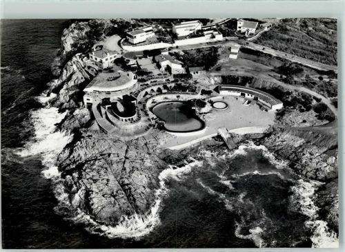 San feliu de Guixols Schwimmbad Port Salvi Fliegeraufnahme